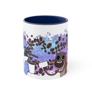 Regular Show Mordecai & Rigby coffee mug